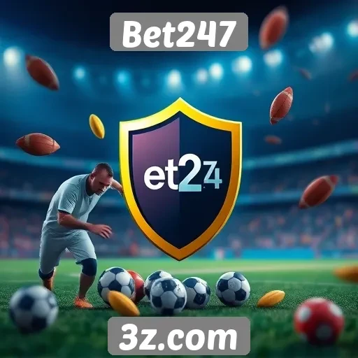 Plataforma Bet247 garante segurança em transações