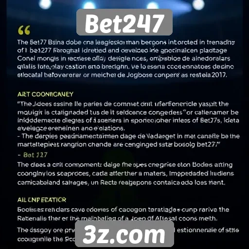 Experiência do usuário no Bet247 avaliada por jogadores