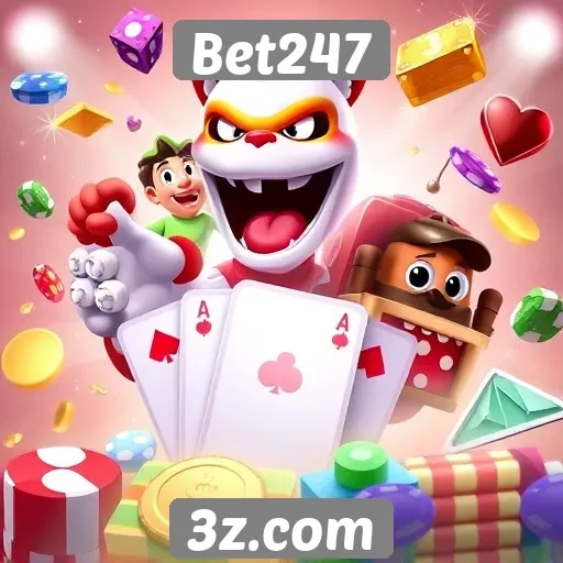 Variedade de jogos disponíveis no Bet247 atrai jogadores